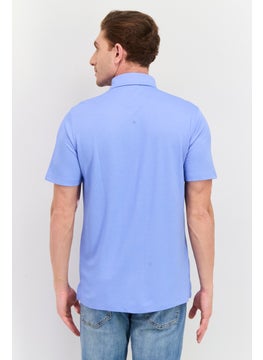 Men Regular Fit Short Sleeves Embroidered Logo Polo Shirt, Light Blue - pzsku/Z72EFA303FEB61953C18AZ/45/_/1737642260/a2edd0dd-54d9-4d35-917c-8a5459d622ed