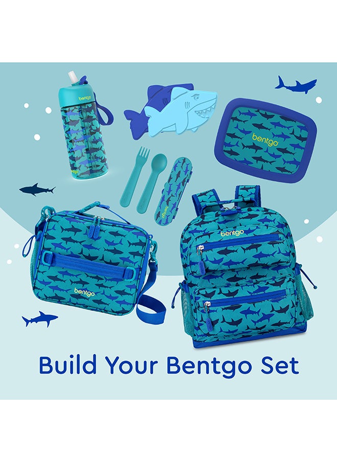 Bentgo - Pack Of 4 Buddies Reusable Ice Pack -  Shark - Image 1