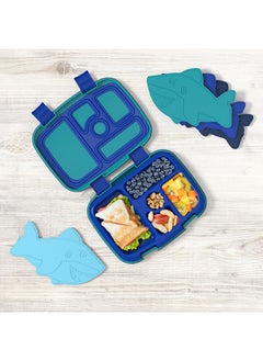 Bentgo Pack Of 4 Buddies Reusable Ice Pack -  Shark  - Image 5