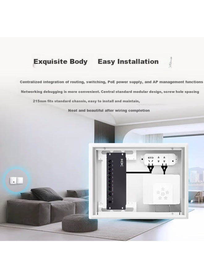 H3c New H3c Whole House Wifi 7 Ap Panel Kit Smart Home Wireless Access Point Bh5105 Large Apartment/villa Router Ap*5 Kit Distributed - Image 5