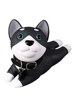 Generic Decorative Door Stopper Cute Dog Door Stopper Door Stop Silicone Door Stops Cute Style Door Wedge for Home and Office Black and White, Prevent Accidental Locks In the Room  - Image 1
