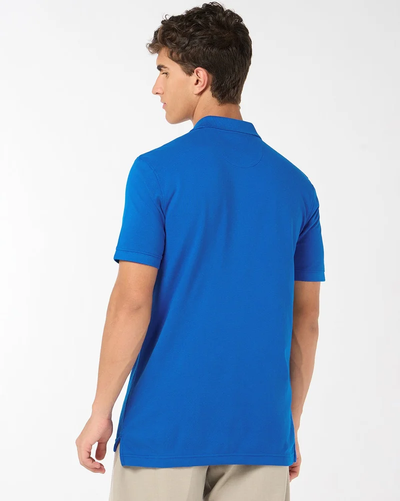 bewakoof  Men's Blue Polo T-shirt for Men | Best Price UAE