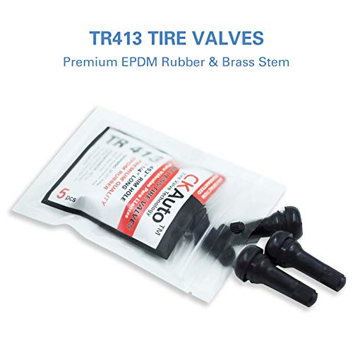 CKAuto TR413 Rubber Snap-in Tire Valve Stem (5pcs/Bag) - Image 4