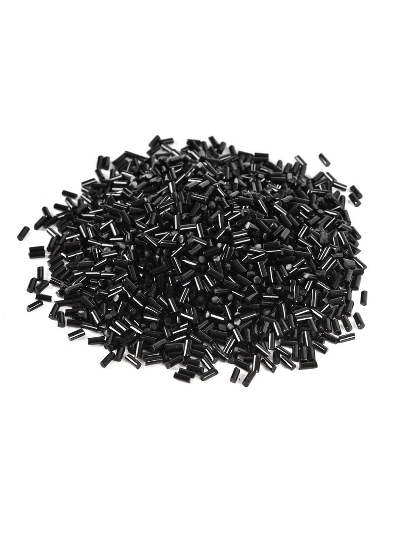 CREATE BEAUTY 50g Italian Fusion Keratin Glue Pellets Granules Beads for NailI Tip Hair Extensions Black 