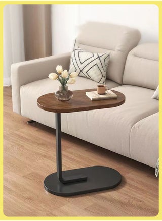 Couch Table, C Shaped End Table, Coffee Table，Sofa Side Table Slide Under for Living Room Bedside Bathroom Rustic Office Laptop Snack Coffee Table, Metal Frame, Easy Assembly 45*30*63CM - pzsku/Z72EFF0101BE8F533EE4FZ/45/_/1720085959/8d65a7e5-3845-42c6-8141-c64b7c3e2722