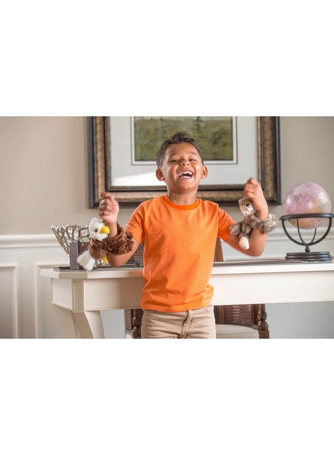 Wild Republic Huggers Butterfly Monarch Plush Toy, Slap Bracelet, Stuffed Animal, Kids Toys, 8" - Image 3