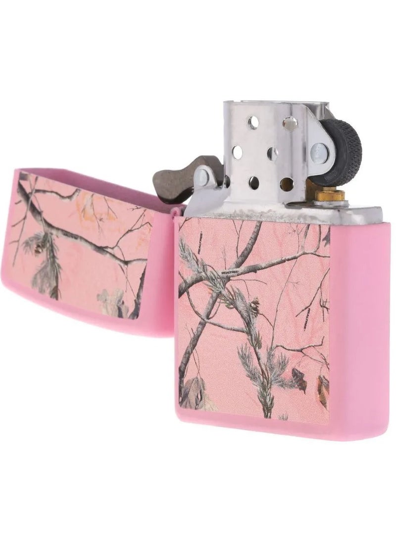 Zippo Zippo Matte Realtree Windproof Lighter 28078-238 (Pink)  - Image 2