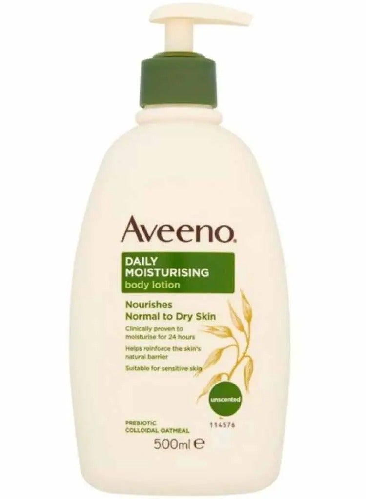 Aveeno Aveeno Daily Moisturising Body Lotion With Prebiotic Oatmeal 500ml