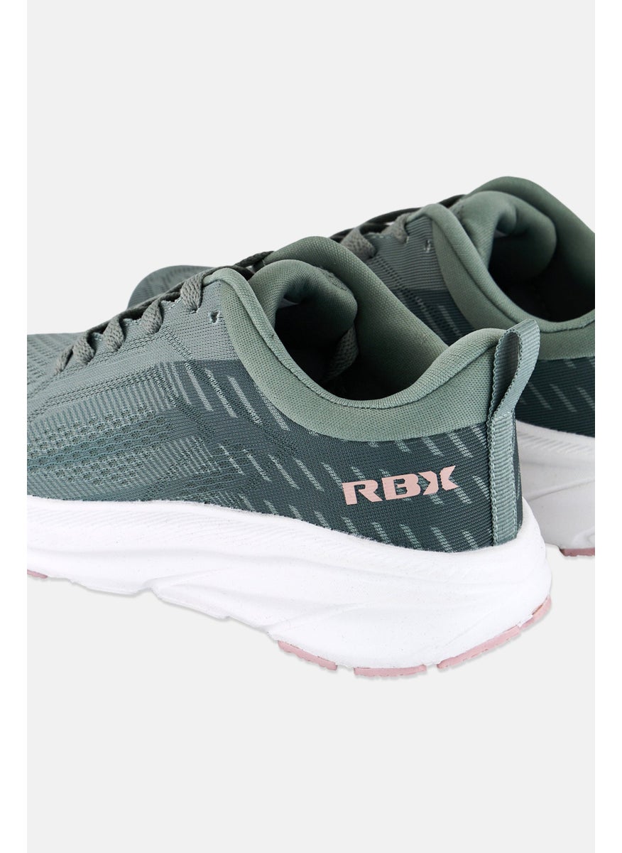 RBX Women Lace Up Running Shoes, Sage Green  - Image 2