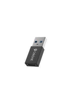 سليبرات سيليبرات CA-01 محول OTG من سبائك الألومنيوم يدعم USB 3.0 إلى واجهة Type-C لنقل البيانات مع تصميم صغير ووظيفة شحن لأجهزة متعددة - أسود  - Image 2
