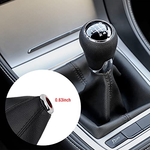 Salior Dustproof Car Shift Knob Cover, Protects Gear Shift Knob & Decorate Car Interior,Universal Gear Shift Cover for Most Manual Transmission Car Truck SUV (Black) - Image 5