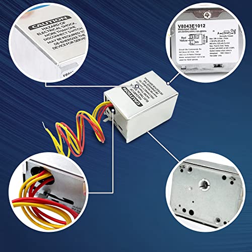 WIRELEL 40003916-026 Power Replacement Head, for v8043e1012 Zone Valve Honeywell, 40004850-001 zone valve motor Normally Closed 2-Way 4-Wire 24V 50/60Hz 18" Leads with End Switch - Image 3