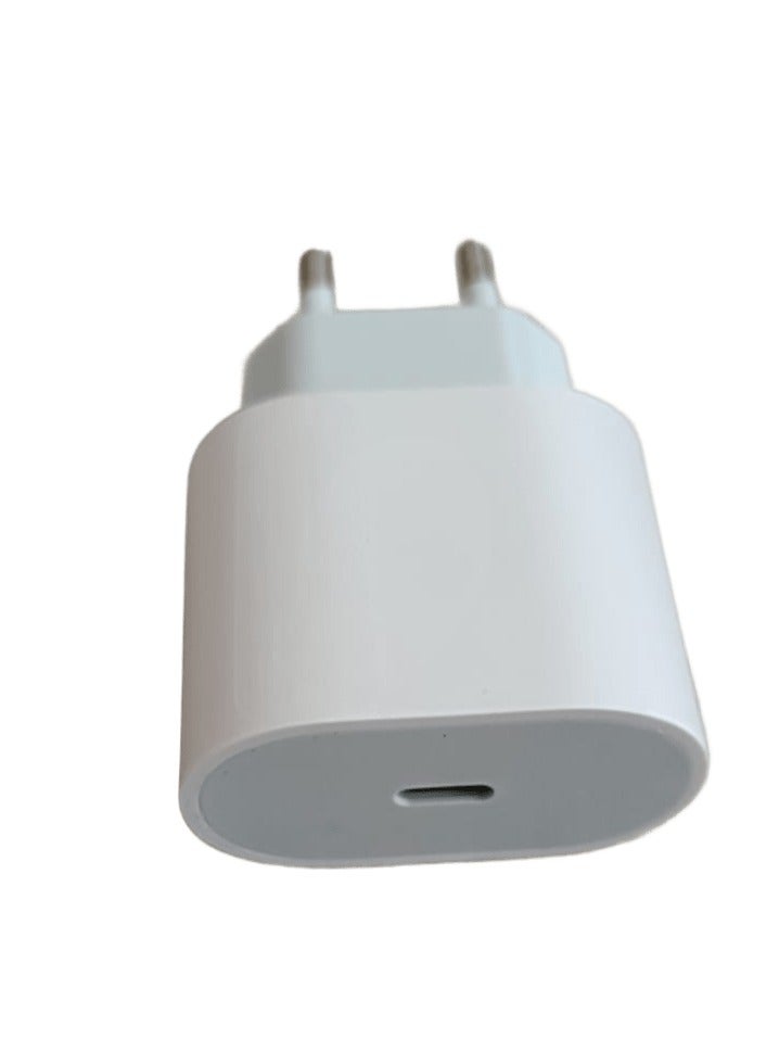 35W Super Fast Charger for iPhone 16 Pro Max, White - Image 3