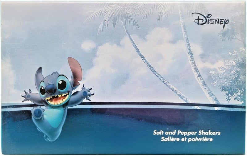 Enesco Lilo and Stitch cermaic Salt and Pepper Shakers, 3.5 Inches, Multicolor - Image 2