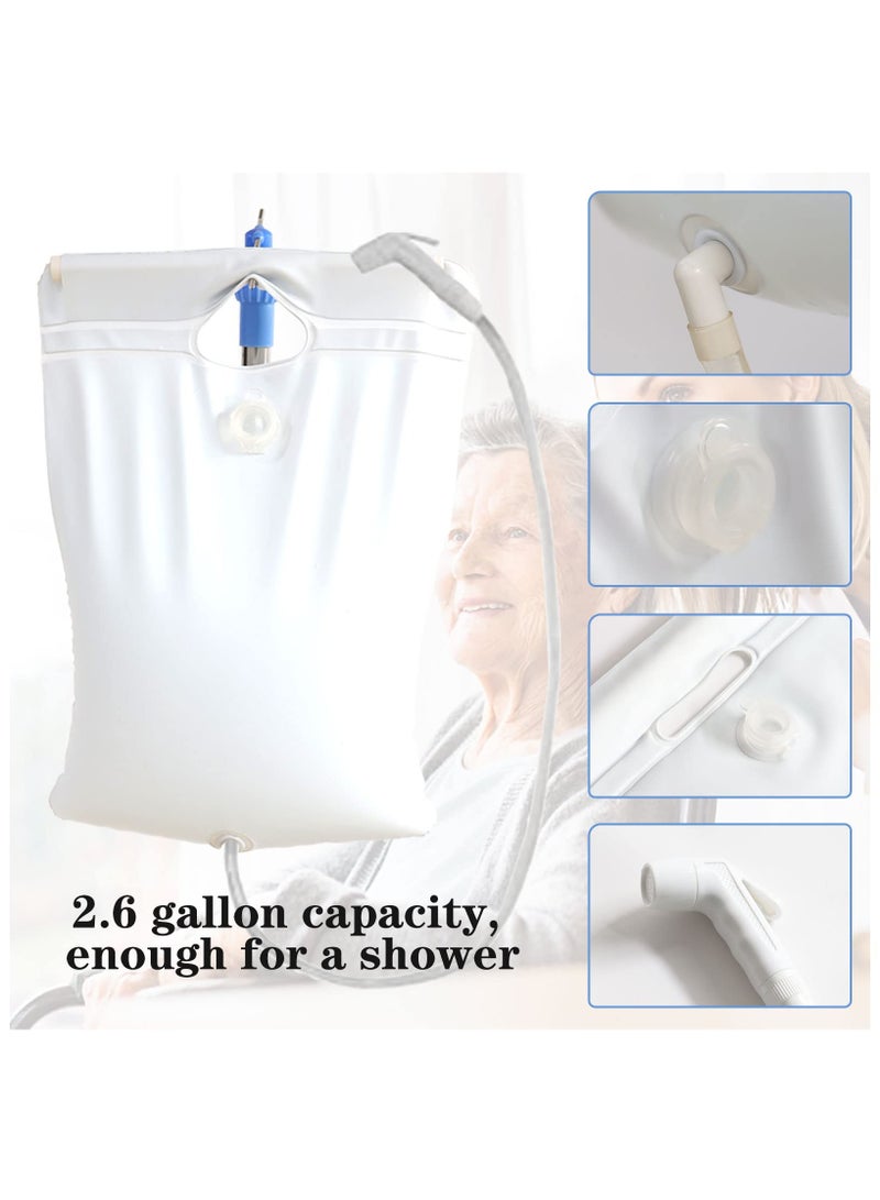XiuWoo Medical Inflatable Bathtub for Bedridden Patients, PVC Portable Bathtub with Water Bag,Electric Air Pump, Air Pillow for Elder,Pregnant,Disabled,Bedridden Patients,Seniors,Handicapped - Image 4