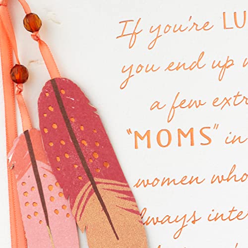 Hallmark Card for Grandma, Aunt, Friend, Mother in Law, Step Mom (Bonus Mom, Like a Mom) for Birthday, Thinking of You, Congrats, or Any Occasion - Image 5