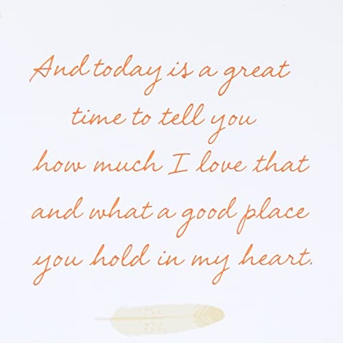 Hallmark Card for Grandma, Aunt, Friend, Mother in Law, Step Mom (Bonus Mom, Like a Mom) for Birthday, Thinking of You, Congrats, or Any Occasion - Image 4