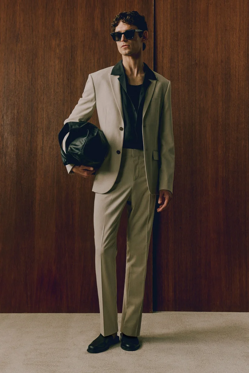 H&M Slim Fit Single-breasted jacket