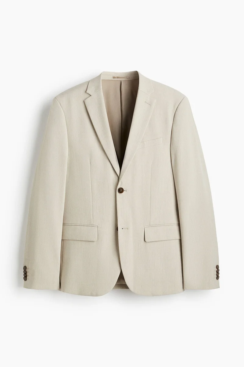 H&M  Slim Fit Single-breasted jacket for Men | Best Price UAE