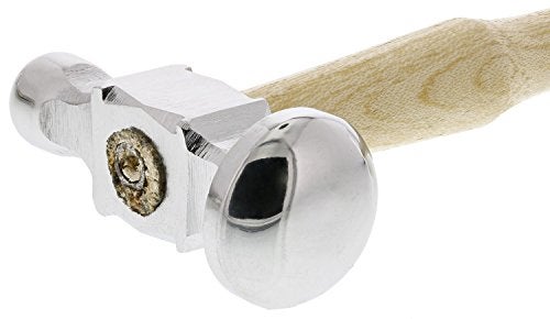 EURO TOOL مطرقة مطاردة، وجه 25 مليمتر، 3 أونصات | HAM-150.00 - Image 2