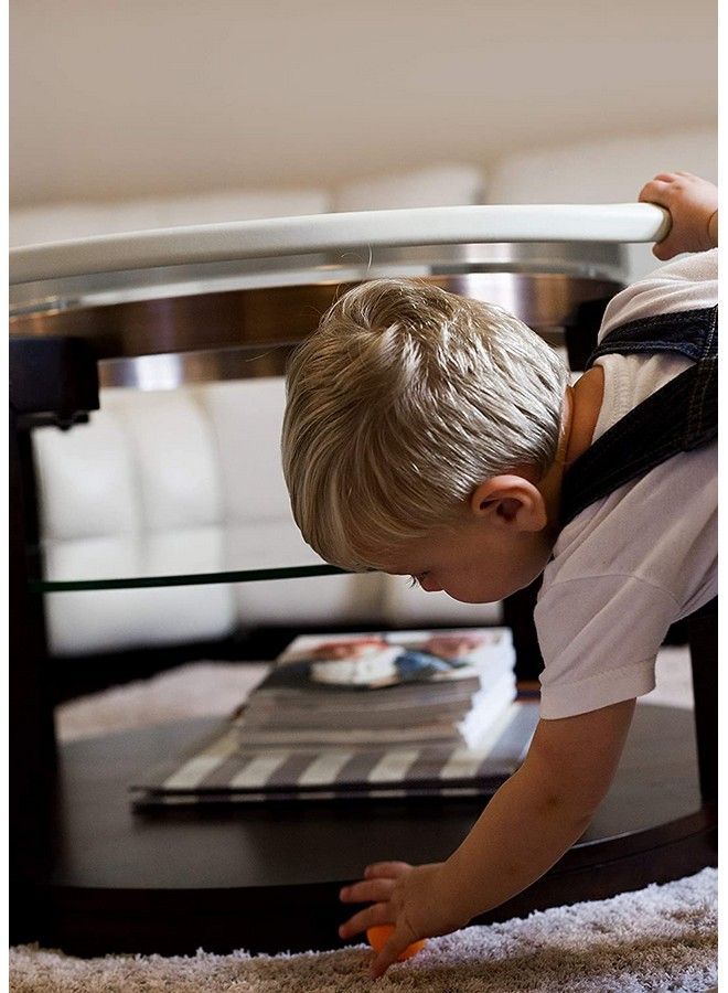 Leeonz Baby Proofing Edge Protector Soft Rubber Foam Table Bumper Guard 3M Taped Corners 6 Ft Edge Coffee Brown Heavy Duty - Image 5