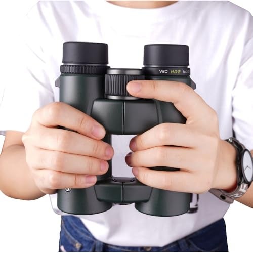 Vanguard VEO HD2 8X42 Binocular (8420) I Composite Carbon Fibre Material, Hoya (ED) Glasses, Waterproof and Fog Proof I Neck Strap I Soft Bag, Black - Image 4