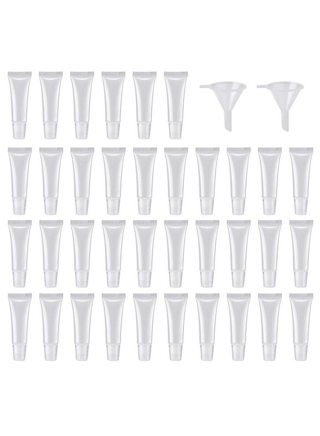 HRLORKC 50Pcs 10Ml Empty Lip Gloss Tubes Empty Lip Balm Tubes For Diy Lip Gloss Balm Cosmetic By Hrlorkc  - Image 1