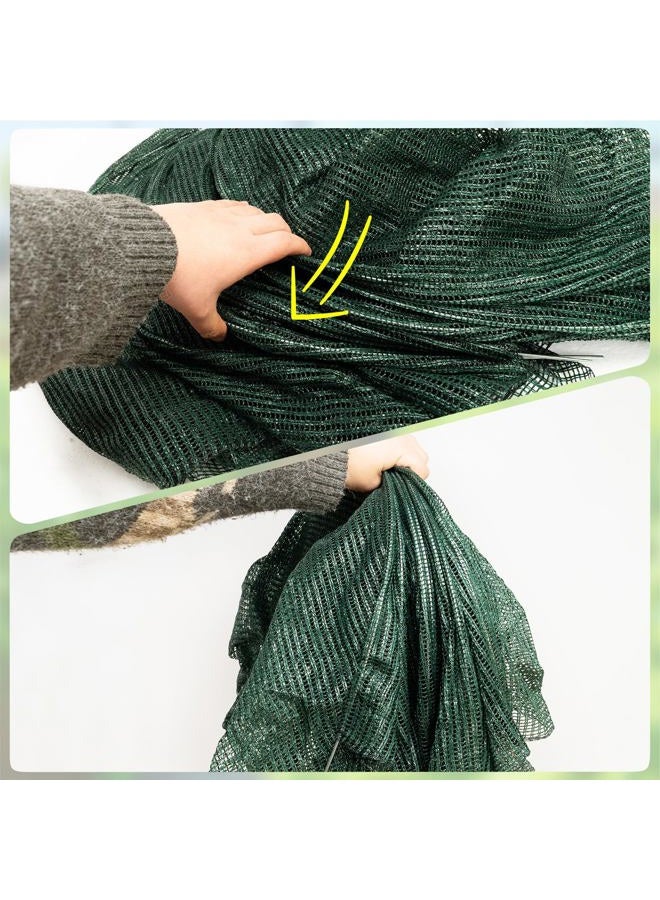 warmfarm 2 in 1 Portable Greenhouse Protection from Sun Heat,Garden Tunnel Shade Net Cover with Quick-Release Technology,Row Covers for Vegetables Plant Cover from Sun (Pack 2) - Image 5