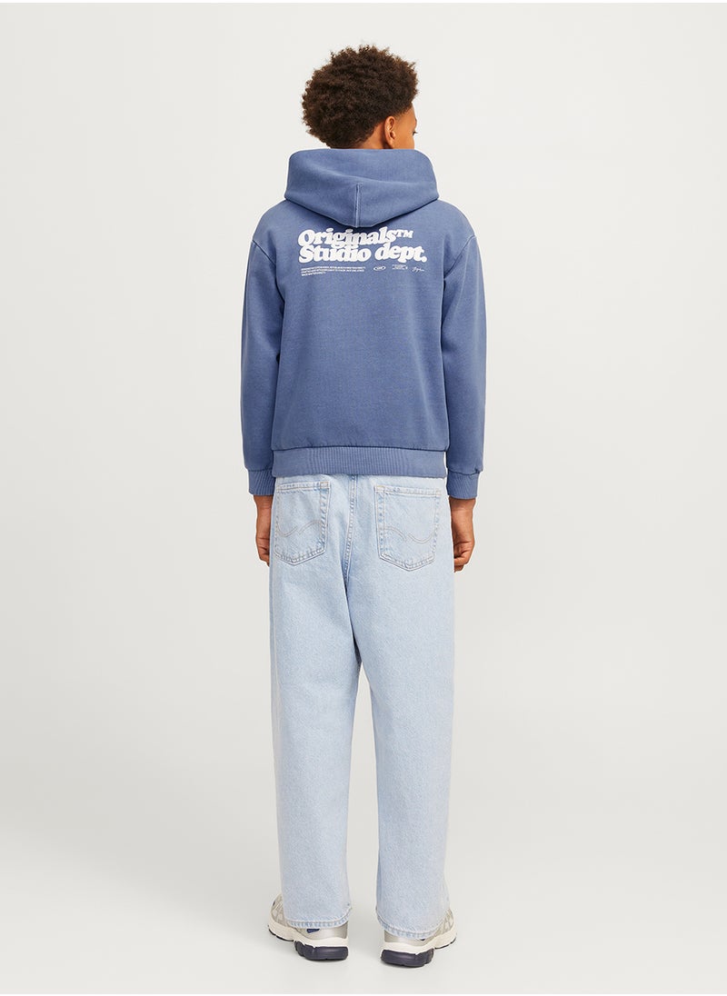 Jack & Jones Junior - Youth Pocket Hoodie - Image 1