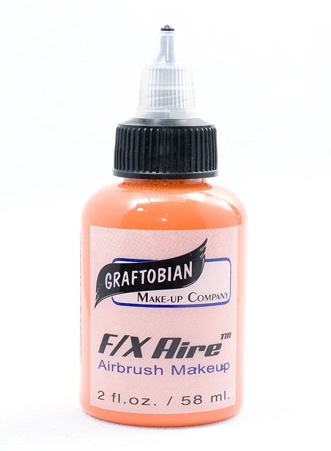 Graftobian F/X Aire Airbrush Make-Up - Neon Orange 2oz - Image 1