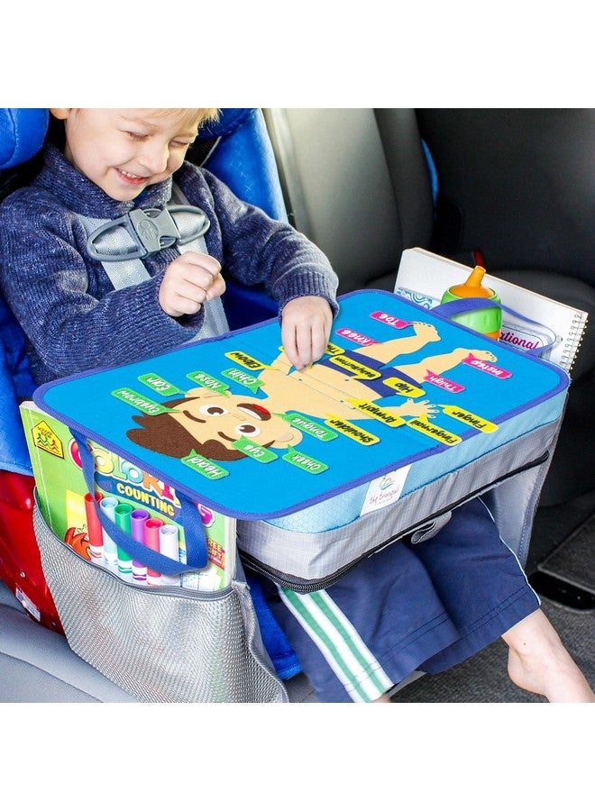 WATINC 32Pcs Body Parts Learning Portable Felt Story Board Set, Preschool Human Organ Educational Teaching Storytelling Travel Board, Flannel Early Interactive Play Kit Christmas Gift for Toddlers Kid - Image 4
