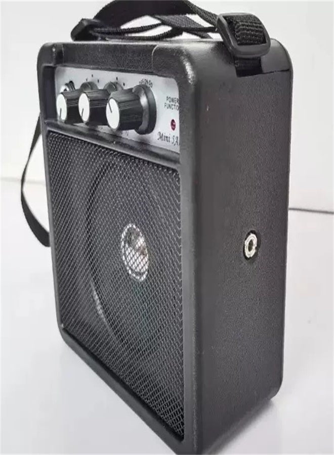 Guitar Amplifier Speaker With Volume Adjustment 5W Guitar Amplifier with Headphone Output - Image 2