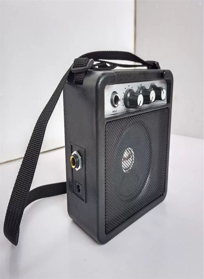 Guitar Amplifier Speaker With Volume Adjustment 5W Guitar Amplifier with Headphone Output - Image 3
