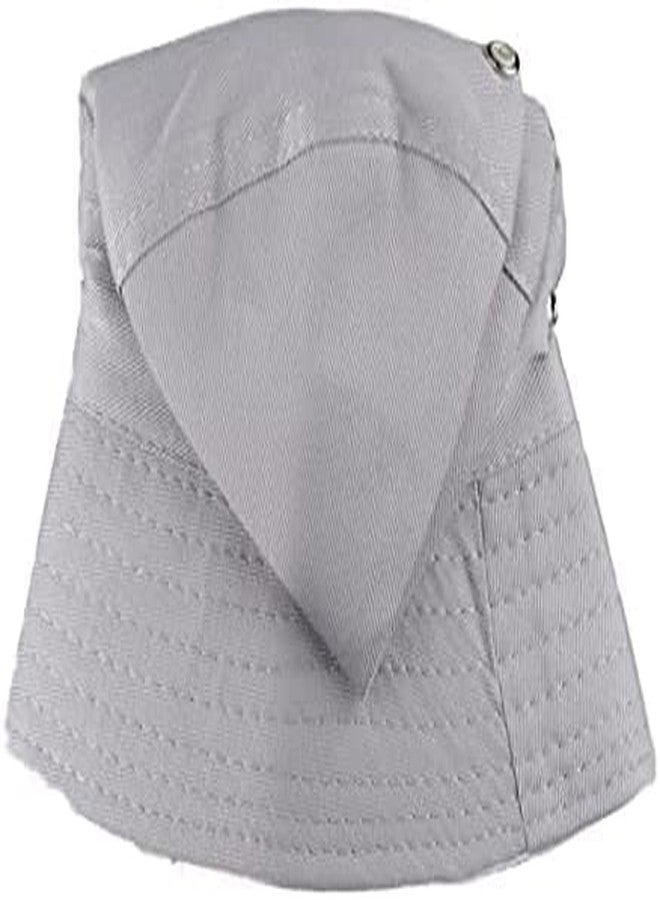 Missby® Women's Cotton Adjustable IMP Packable Beach Bucket Sunhat (Navy Blue) - Image 5