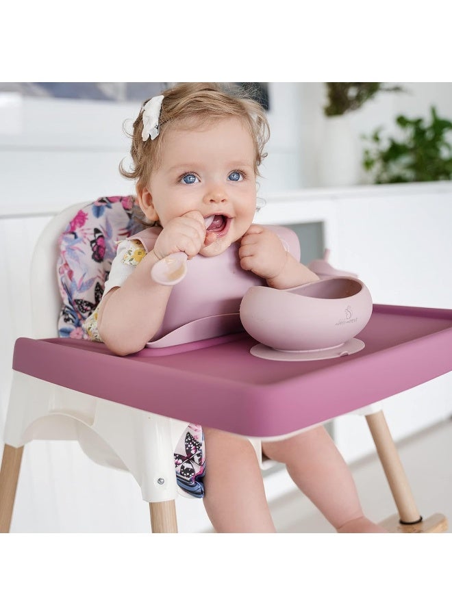 Nibble and Rest Highchair Insert Cover, Compatible for IKEA Antilop Highchair, High Chair Accessories Stain-Proof and Wipeable Insert Cover (Cushion NOT Included)(Underthesea) - Image 4