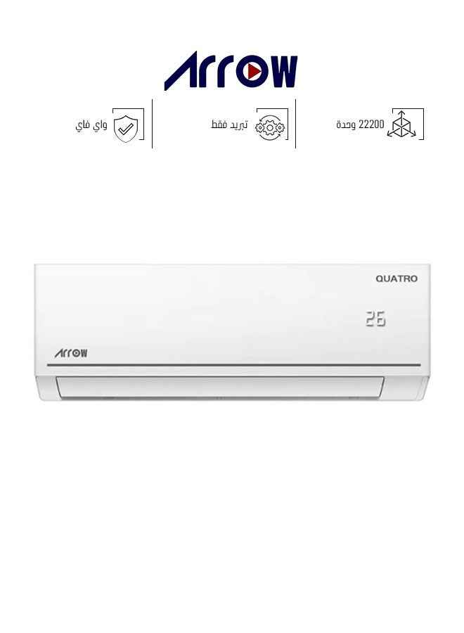 Arrow Smart Split Air Conditioner - 22200 BTU - Cooling Only - Wi-Fi - White - RO-24SHC-S - Image 1