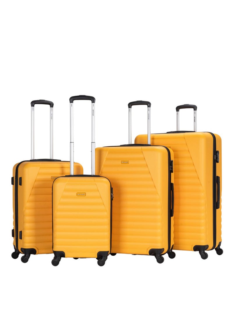 VIPTOUR Set of 4 ABS Trolley Luggage With Number Lock 20,24,28,32 Inches - Image 1
