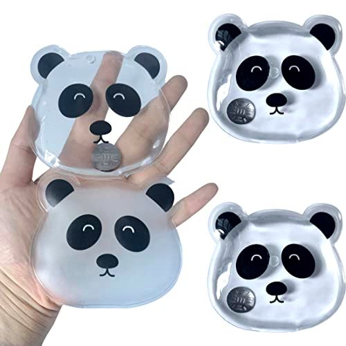 coldchill Reusable Click Instant Heat Packs, Pocket Hand Warmers, Snap It Hot/Cold Gel Heating Pad for Adults & Kids, Instant Hot Pad, Hot Compress, Hand Click Gel Warmers for Body (4 Pandas) - Image 2