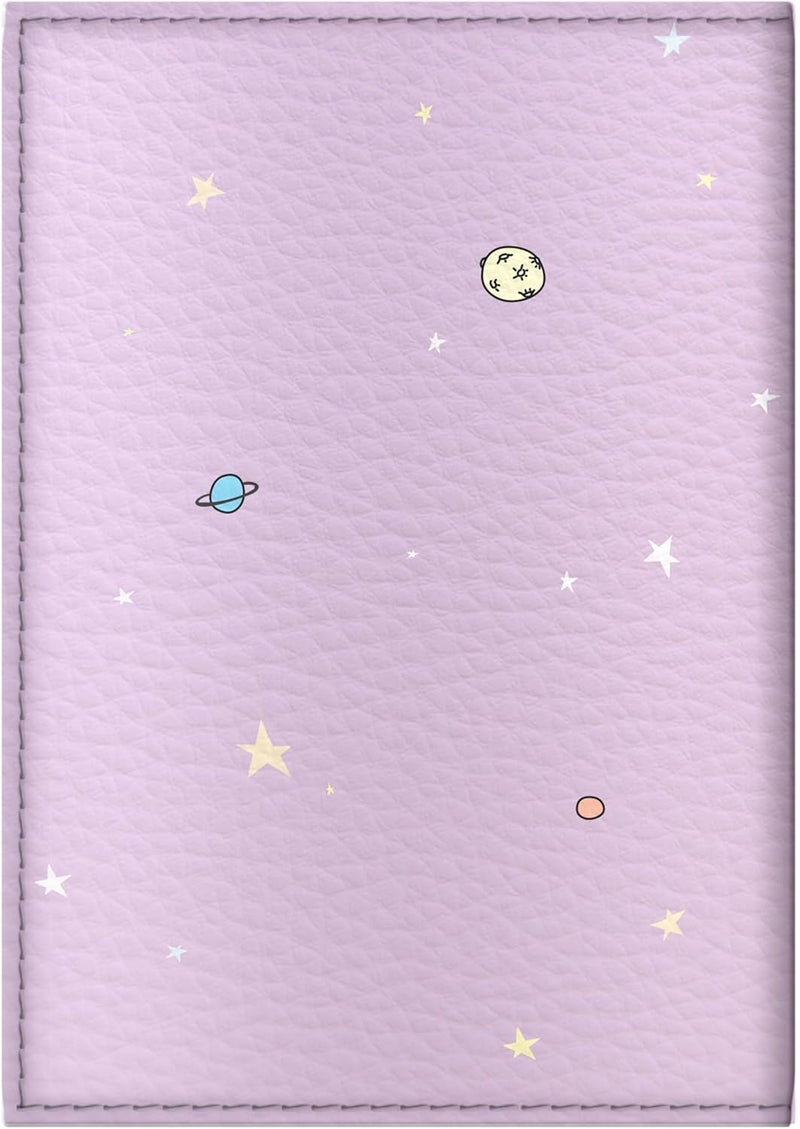 Quttie Passport Cover for Kids, Women and Men, Cute Travel Passport Holder (Space Unicorn) - Image 3
