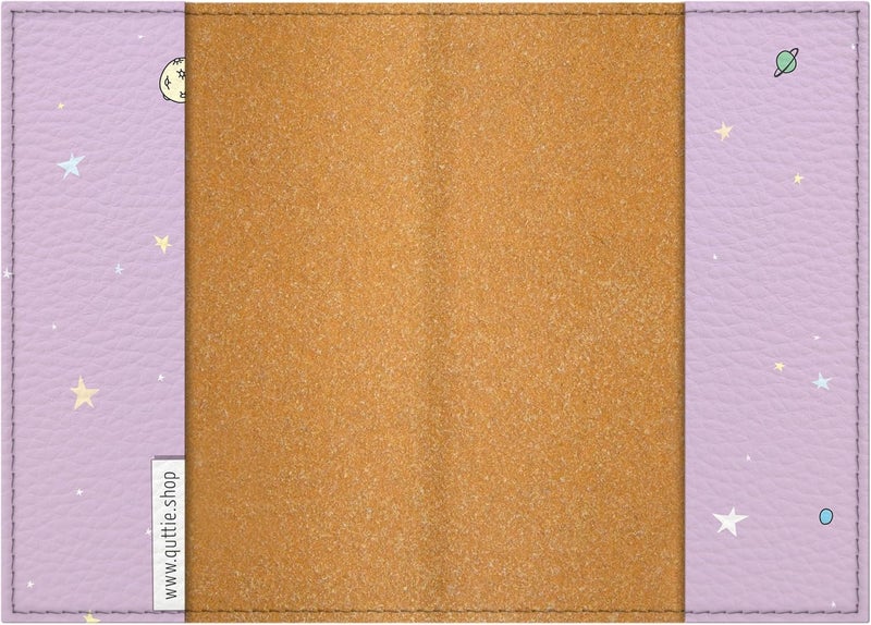 Quttie Passport Cover for Kids, Women and Men, Cute Travel Passport Holder (Space Unicorn) - Image 4