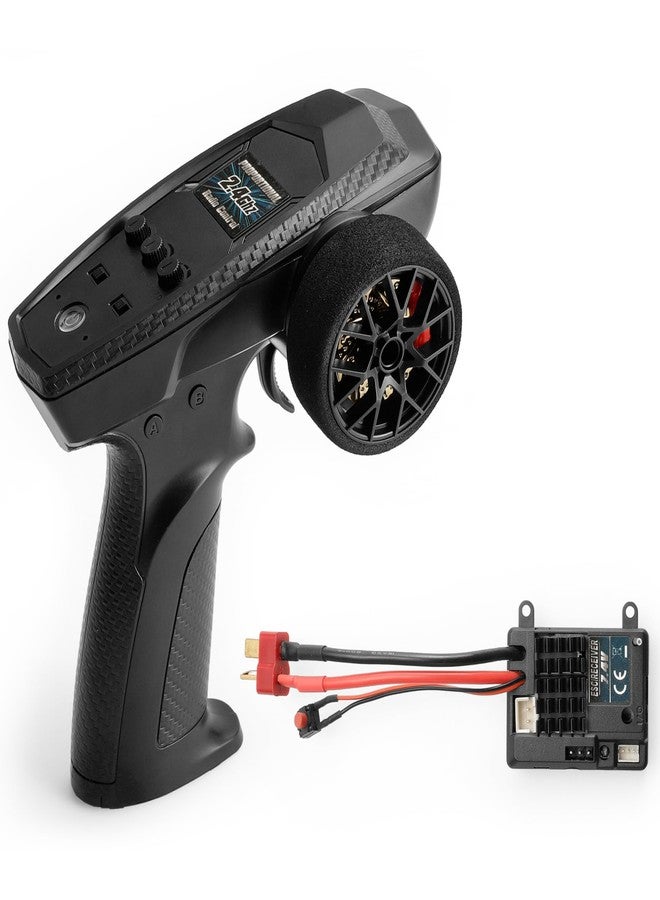 HAIBOXING 2.4GHz Radio Controller and Waterproof Receiver for 1/18 Scale RC Cars, HBX 2025 Upgrade Remote Control System, Compatible with HBX 18858 & 18859 RC Car Models(E970&E972) - Image 5