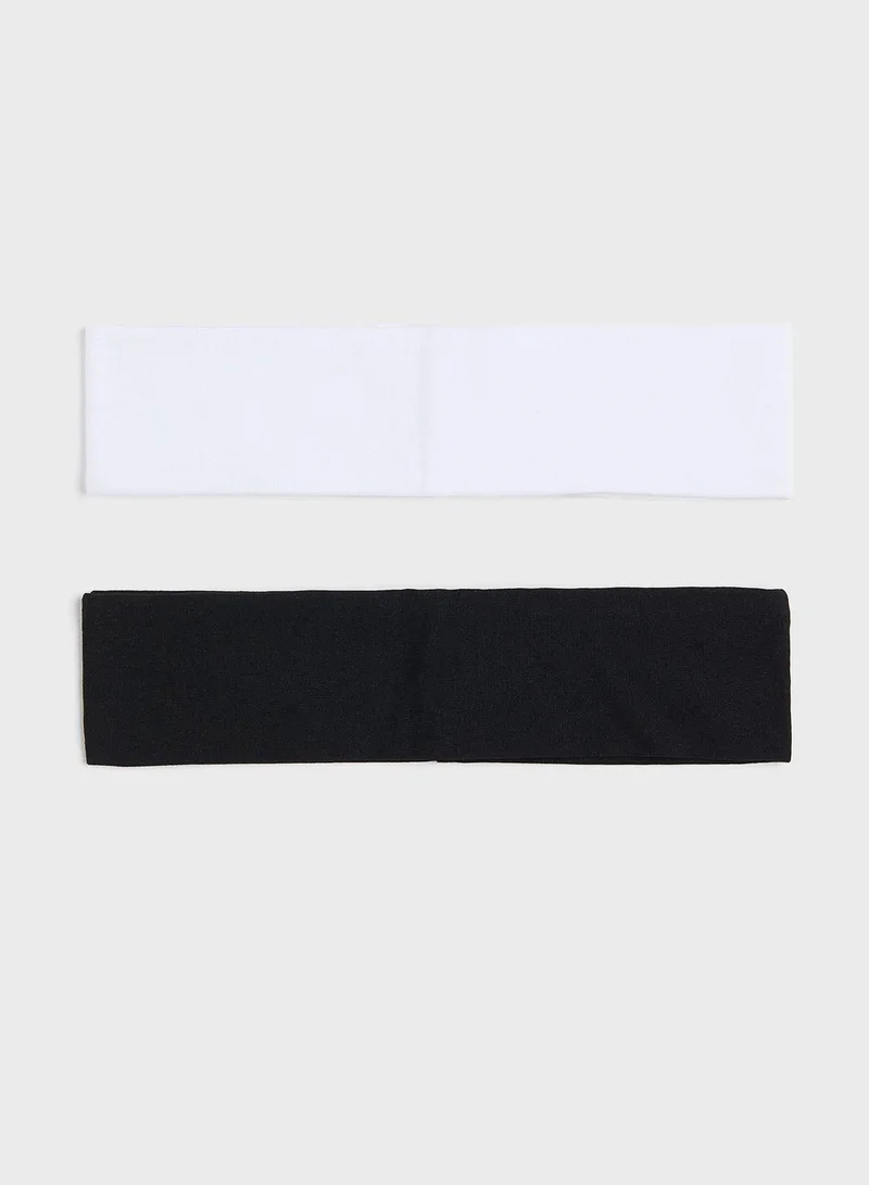 H&M 2-Pack Jersey Headband