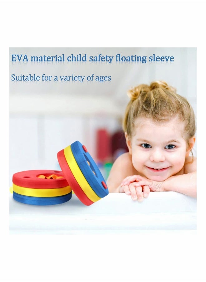 Kids Swim Float Discs, 6PCS EVA Foam Arm Bands for Safe Swimming Aid