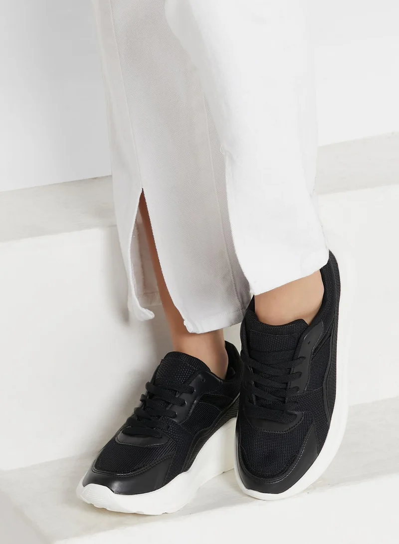Ginger Textured Chunky Sneaker
