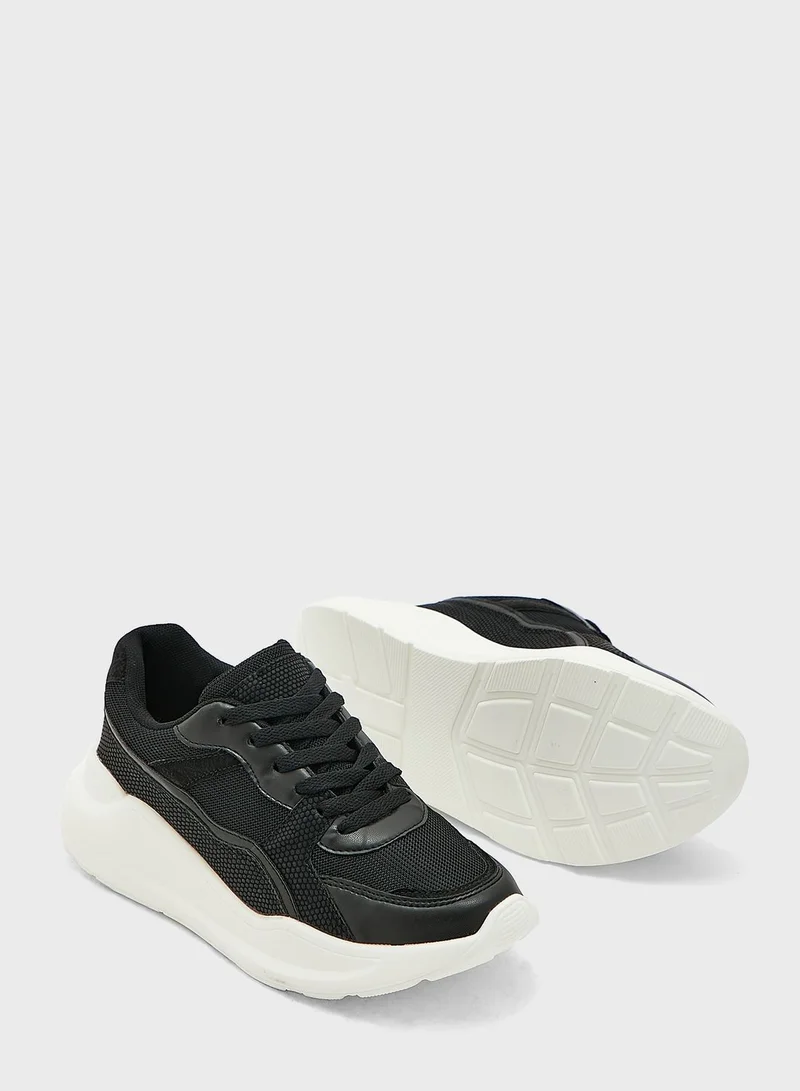 Ginger Textured Chunky Sneaker