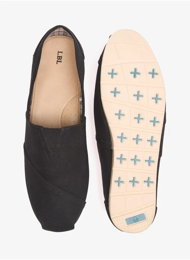 LBL by Shoexpress Textured Slip-On Shoes
