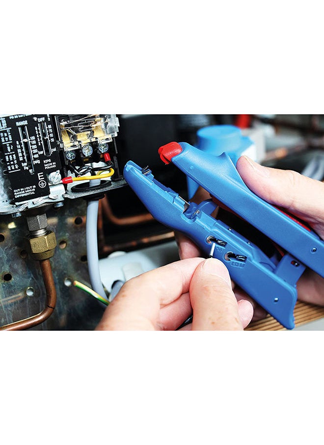 Weicon - Crimp Set Pro Tool  Case with 2 stripping tools & wire end ferrules  Duo-Crimp No. 300  Wire Stripper No. 7 Magic  Shaker with 400 wire ends (0.5-2.5 mm²) - Image 1