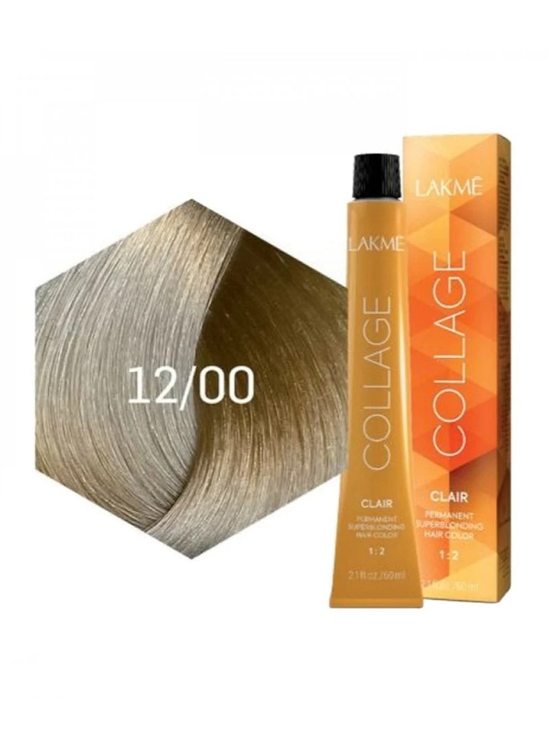 لاكمي كولاج كلاير صبغة شعر 12/00 60 مل - Image 1