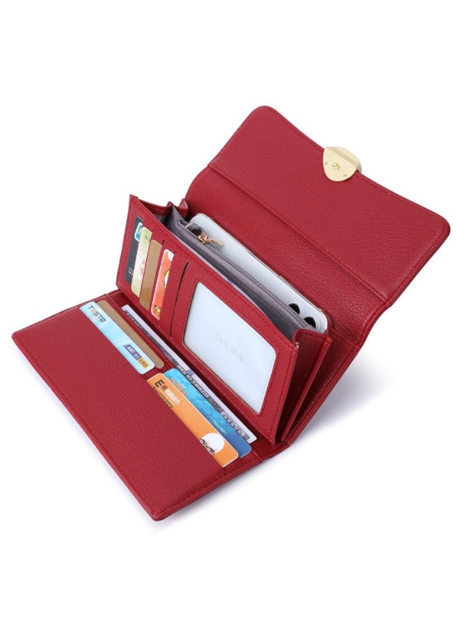 Mark Fairwhale New Business Multi slot Triple Fold Zipper Bag  - Image 5