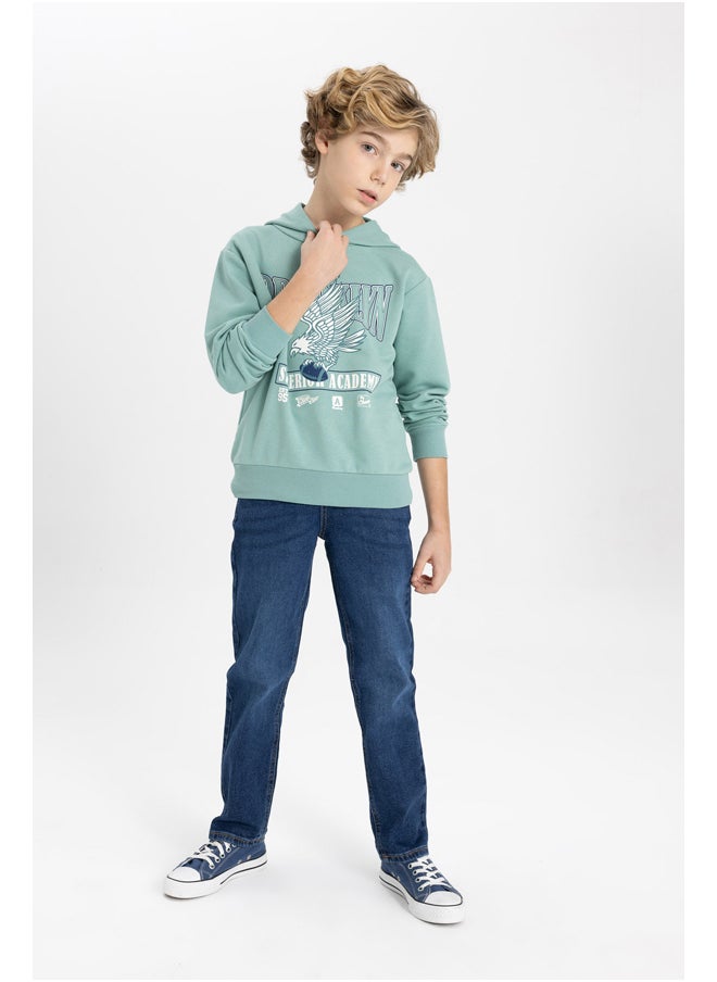DeFacto Boy Straight Fit Denim Trousers  - Image 2